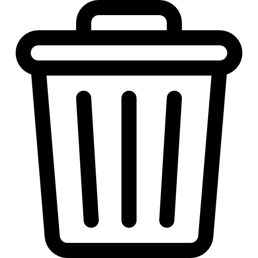 Delete icon
